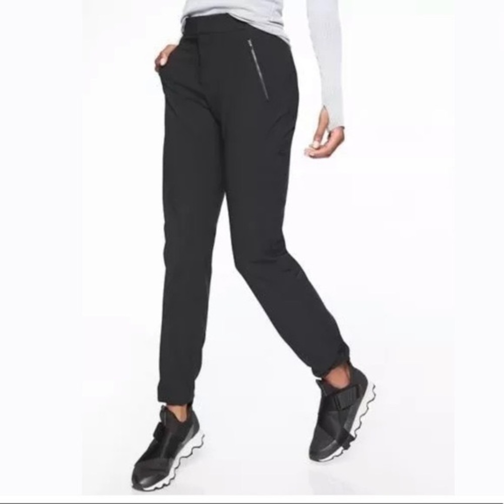 Athleta Wander Straight Pant Black
